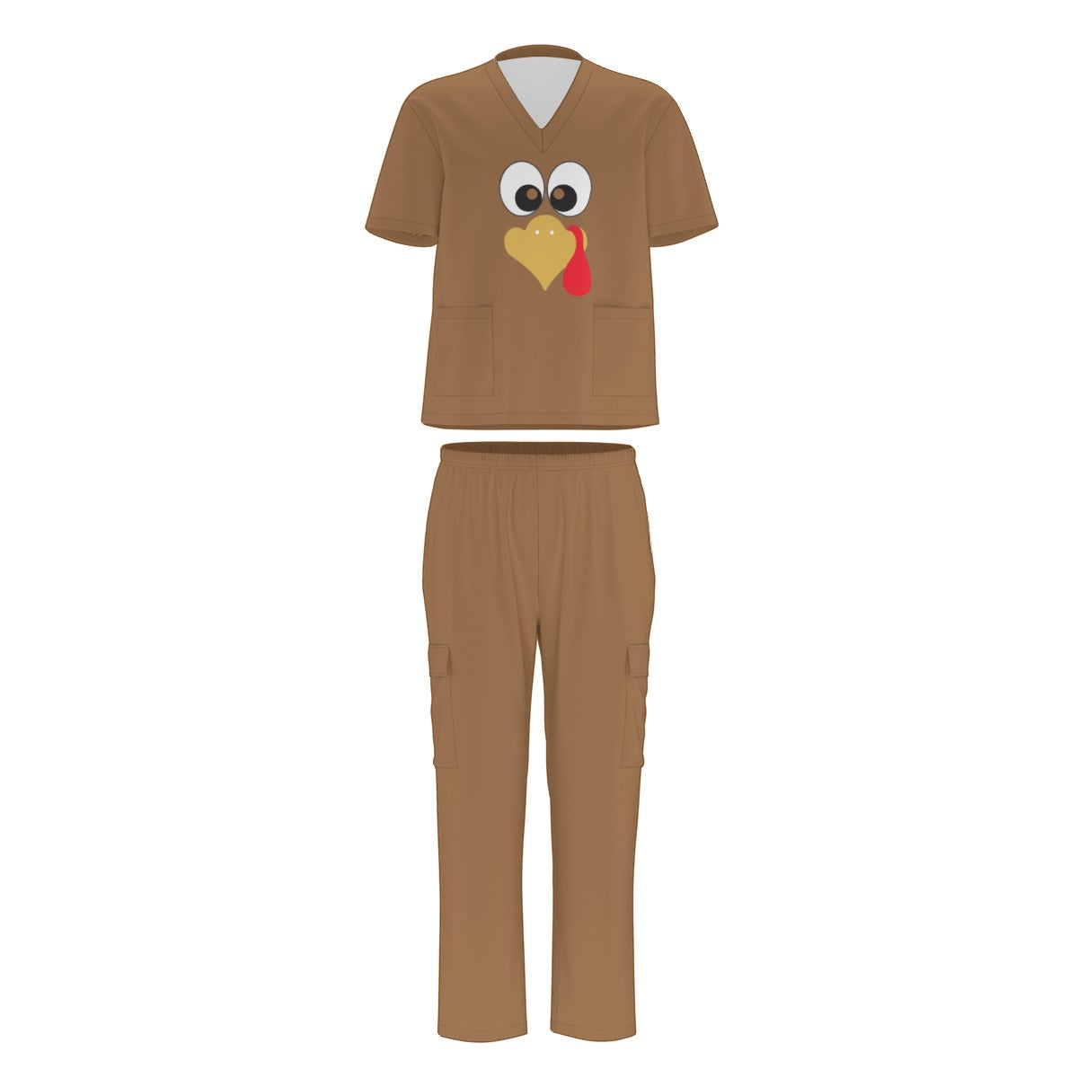 Turkey Costume Scrub Set