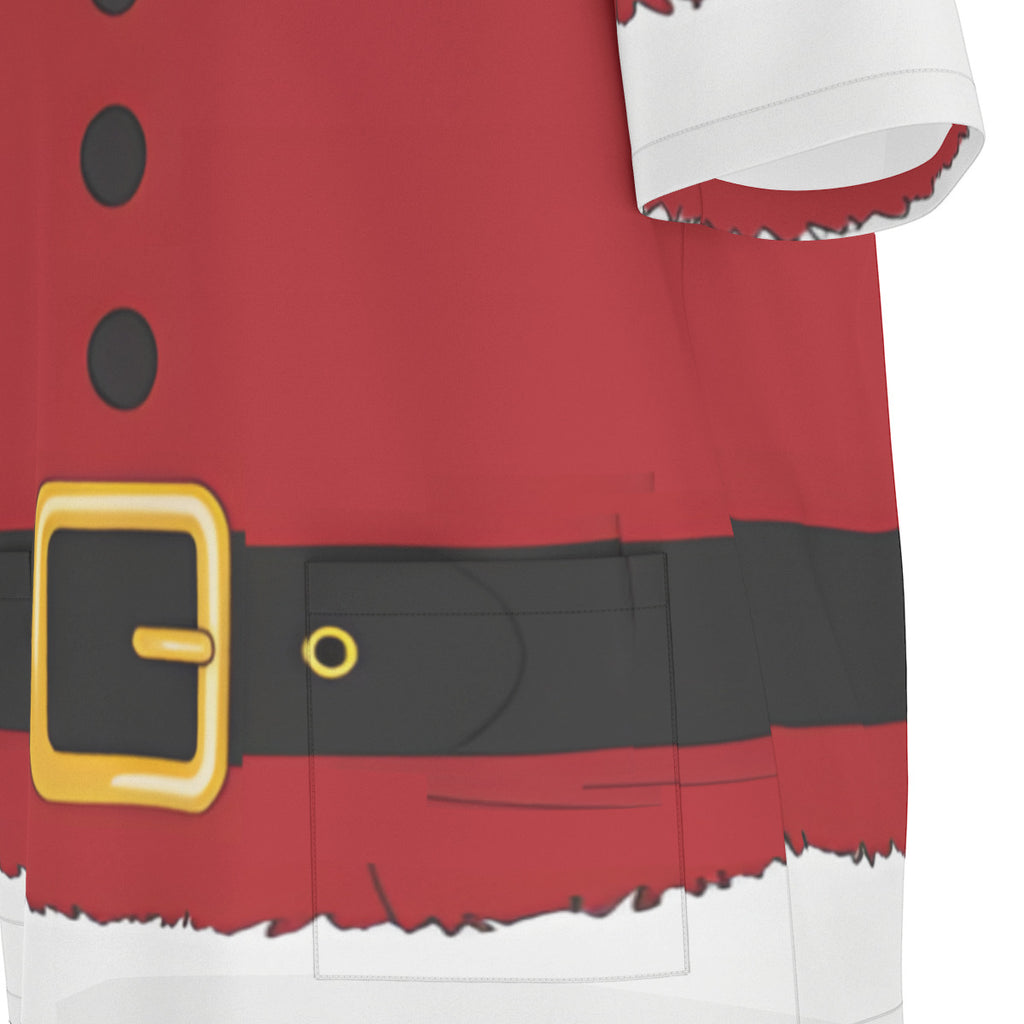 Christmas Santa Costume Scrubs Set
