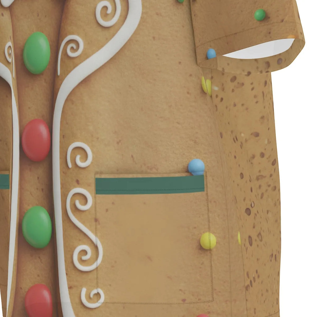 Gingerbread Man Costume Scrubs