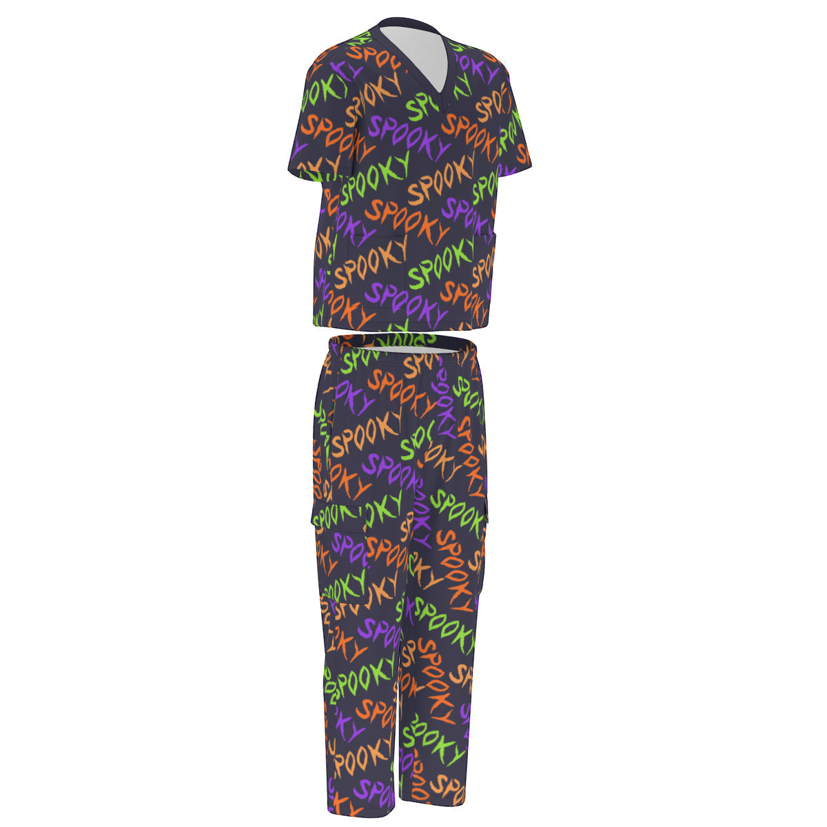 spooky halloween scrubs