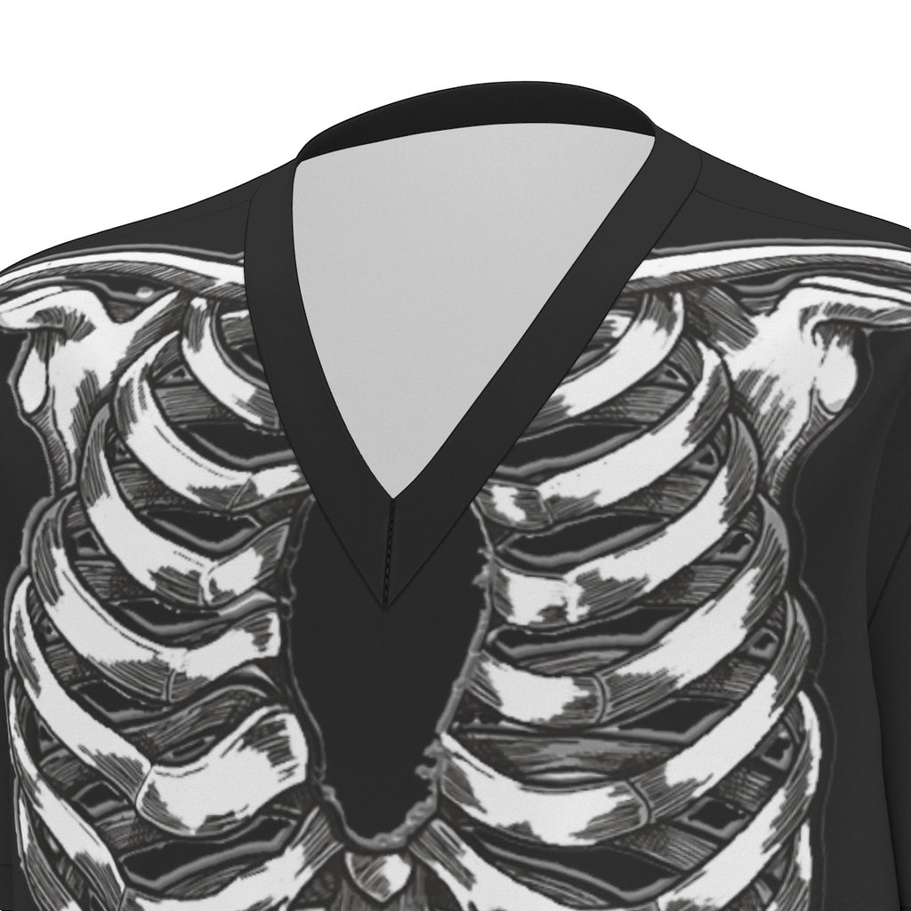 skeleton costume scrubs