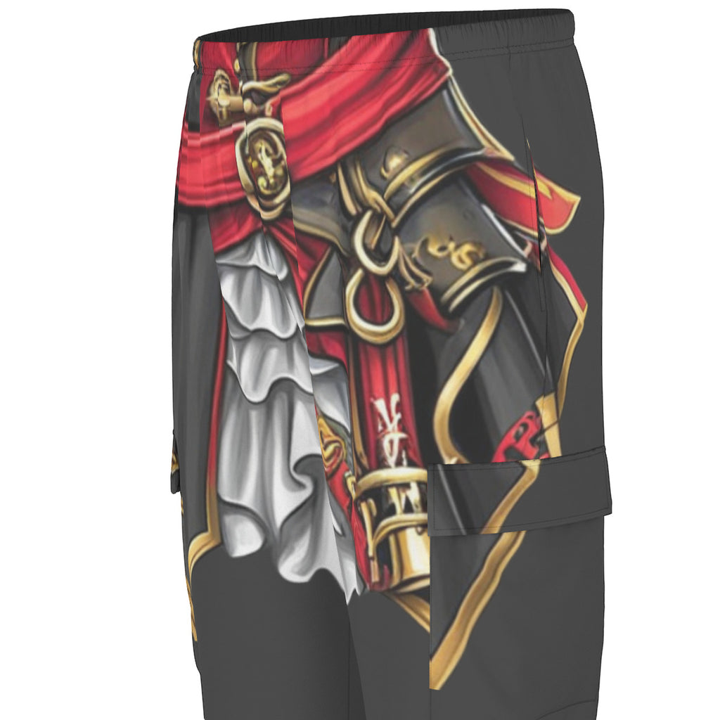 Red Pirate Scrub Costume