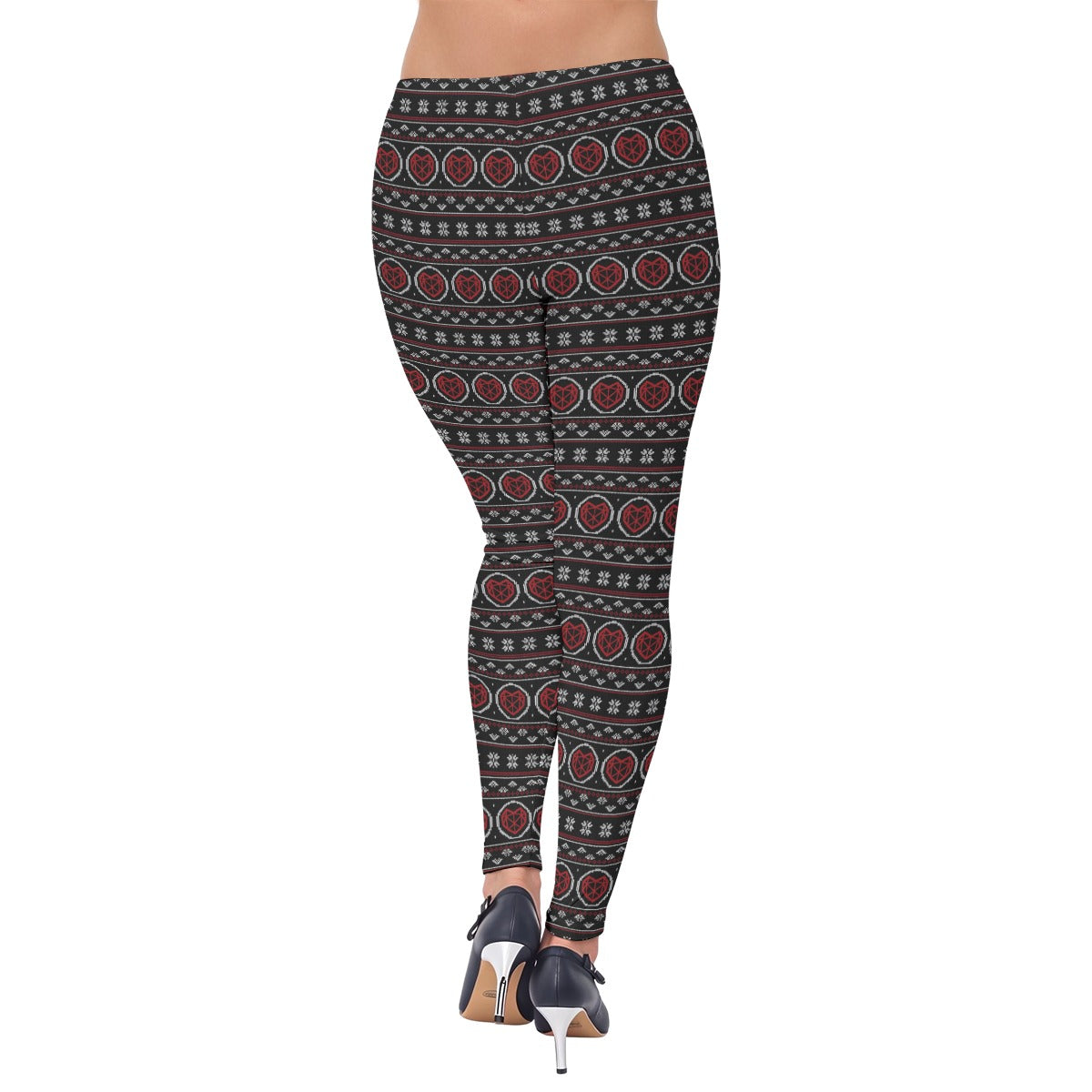 Women's High-Stretch Leggings | Nordic Pattern