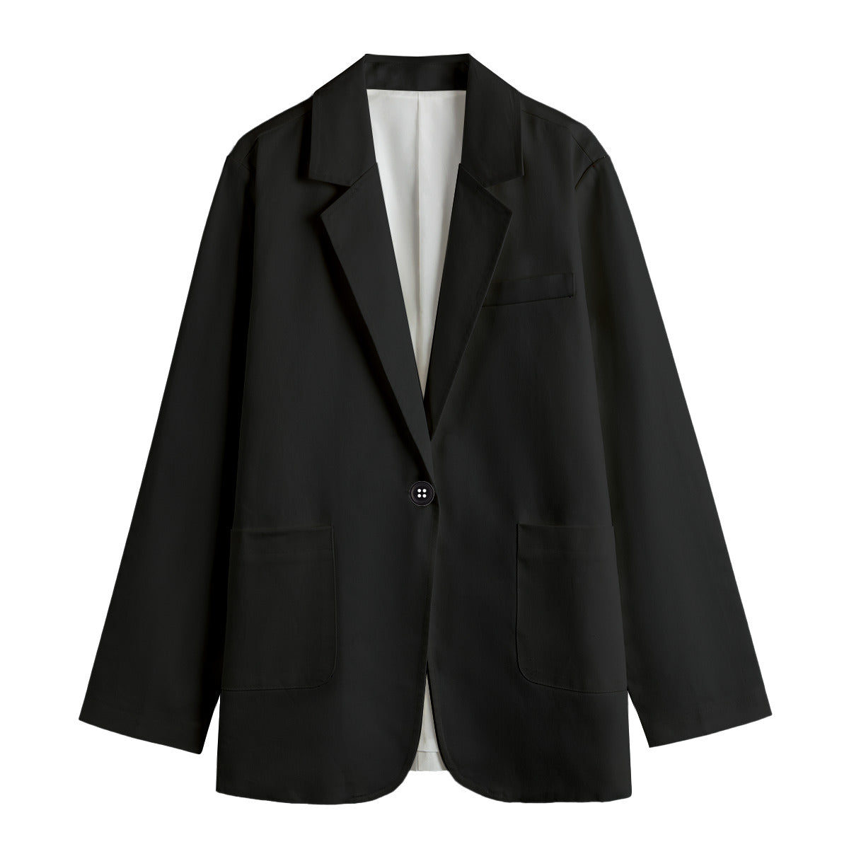 Women's Black Leisure Blazer