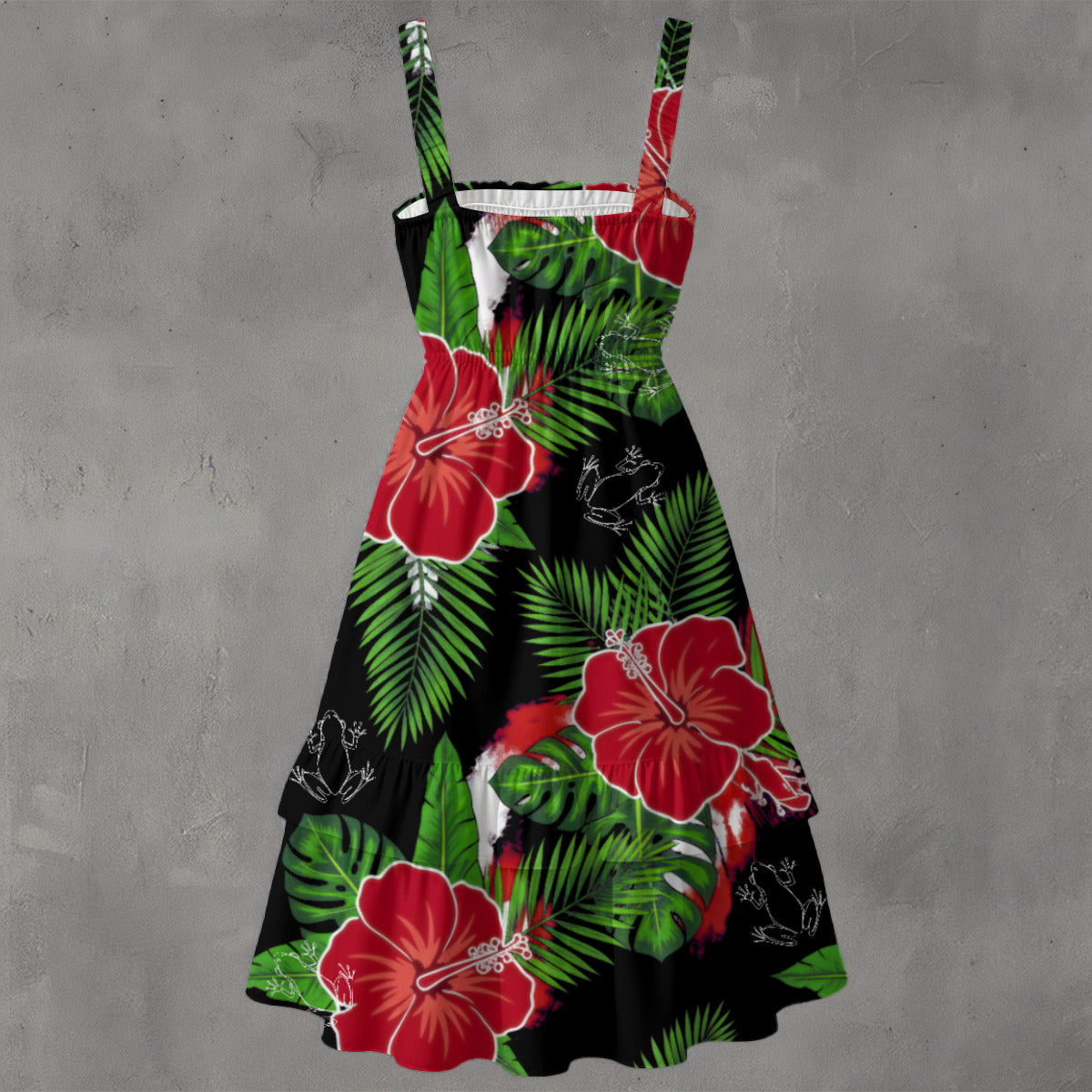 Tropical Flower Dress Coqui Sundress
