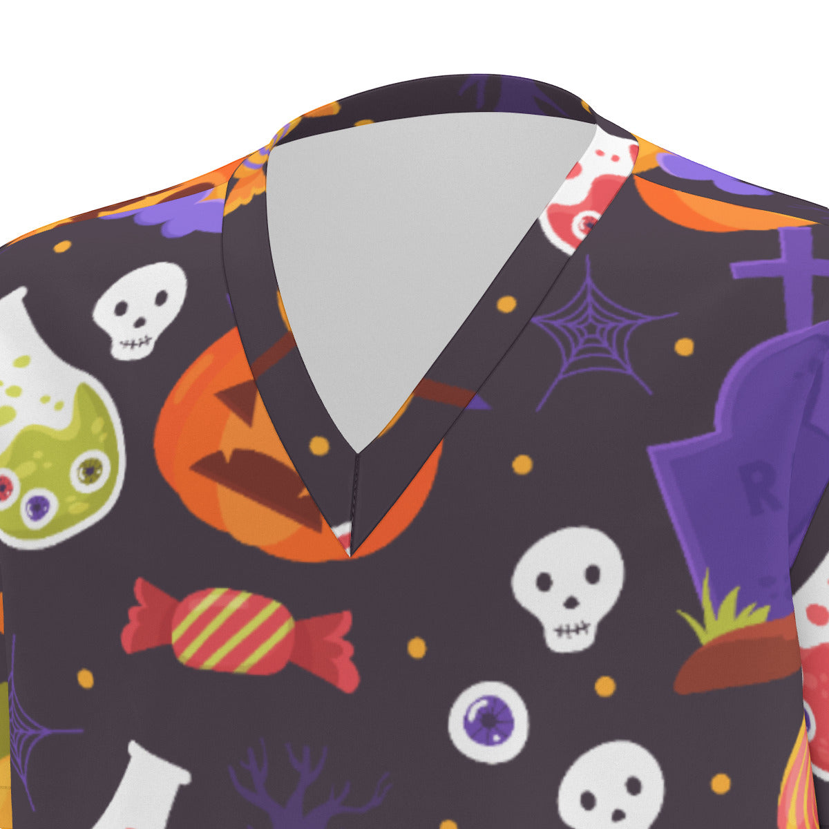 weird science halloween scrubs