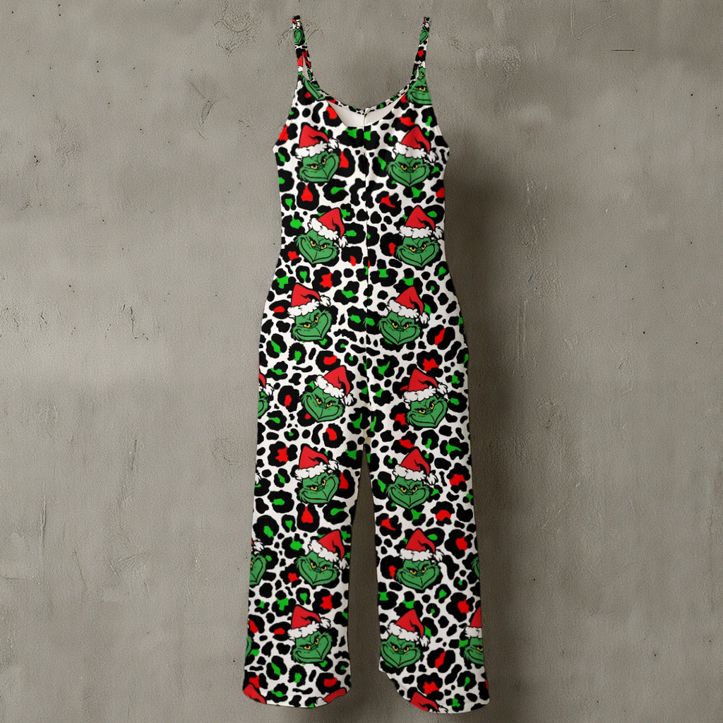 Wide-Leg Christmas Jumpsuit Romper Collection