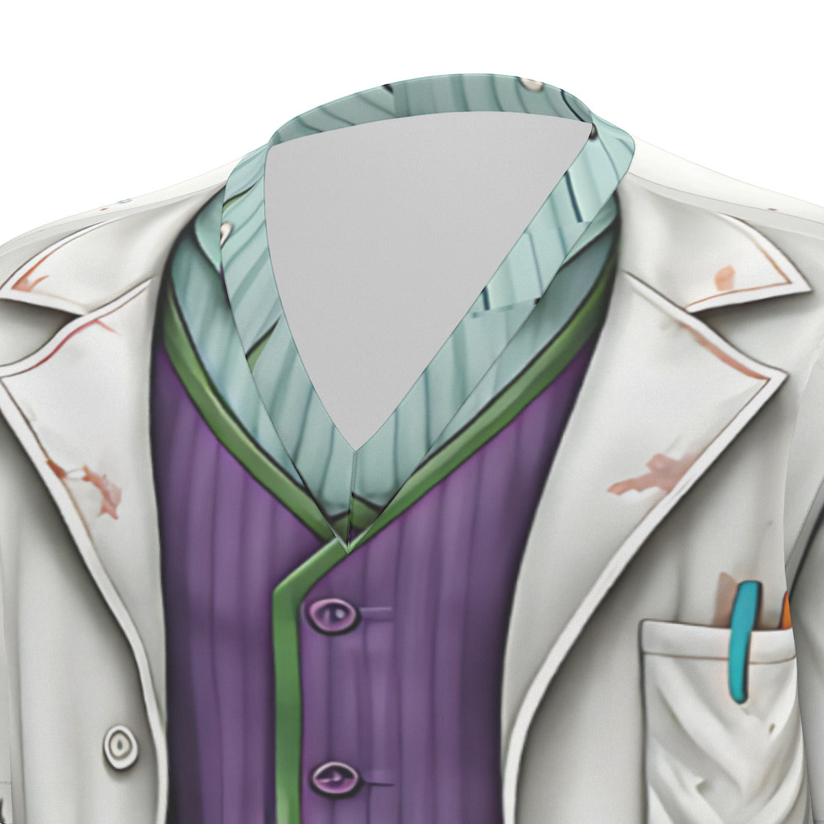 mad scientist costume scrubs