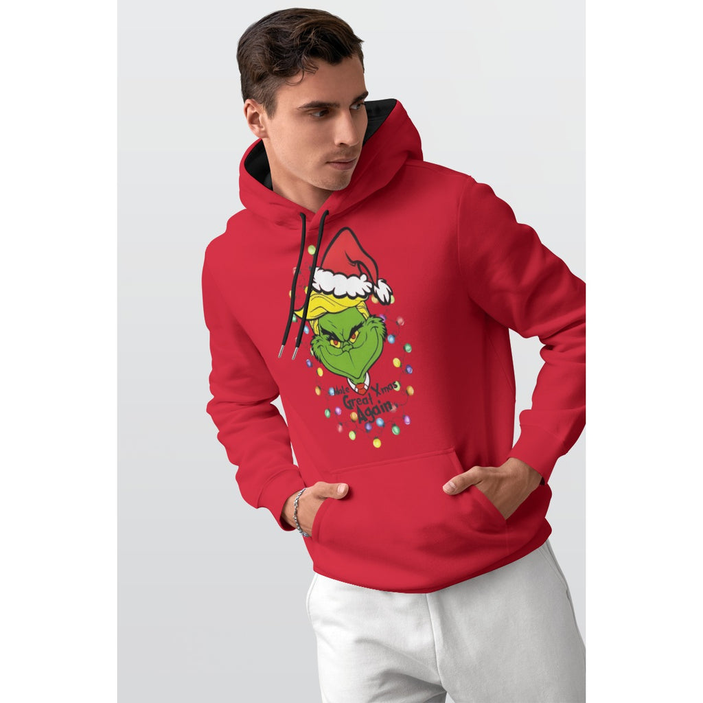 "Make Xmas Great Again" Grinch Hoodie