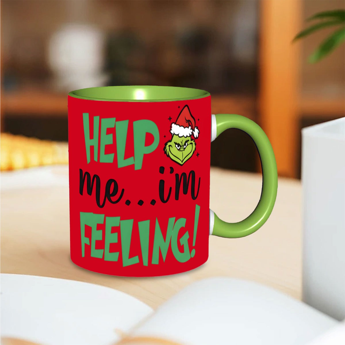 Festive Holiday Coffee Mug | Christmas Cheer Ceramic Cup | Perfect Stocking Stuffer