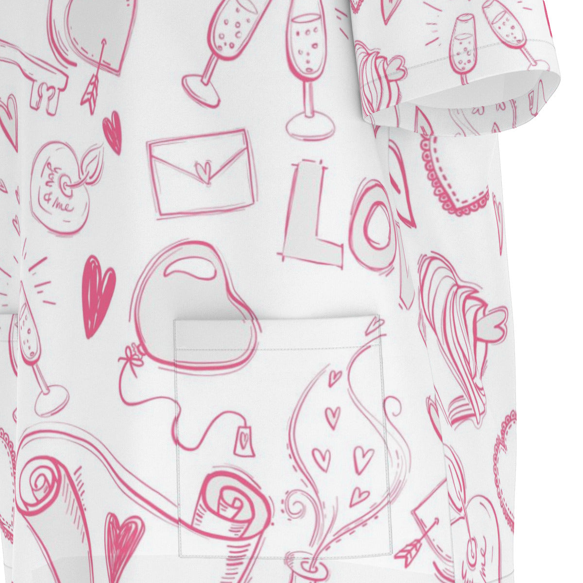 Valentine's Day Scrub Set