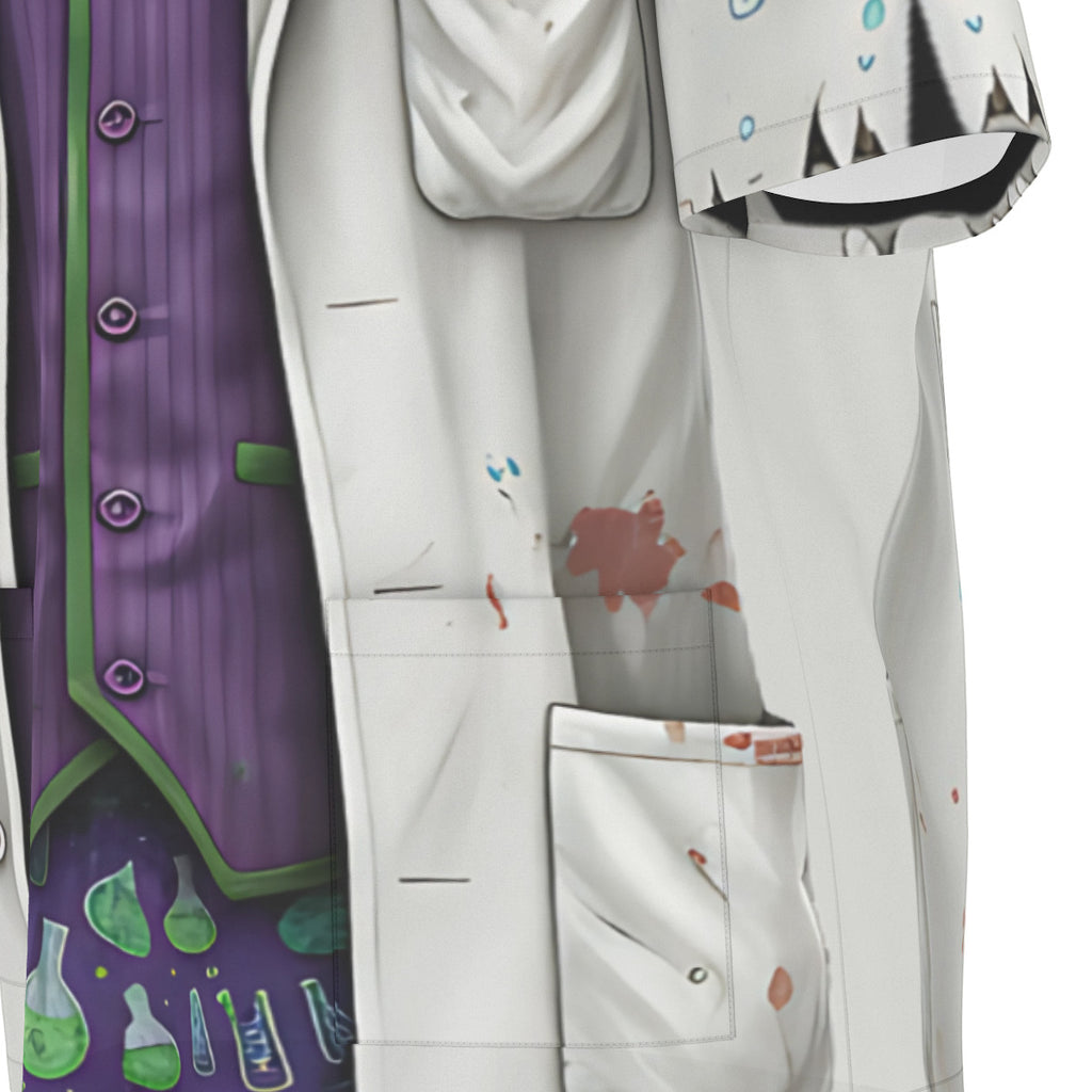 Mad Scientist Costume Scrub Set
