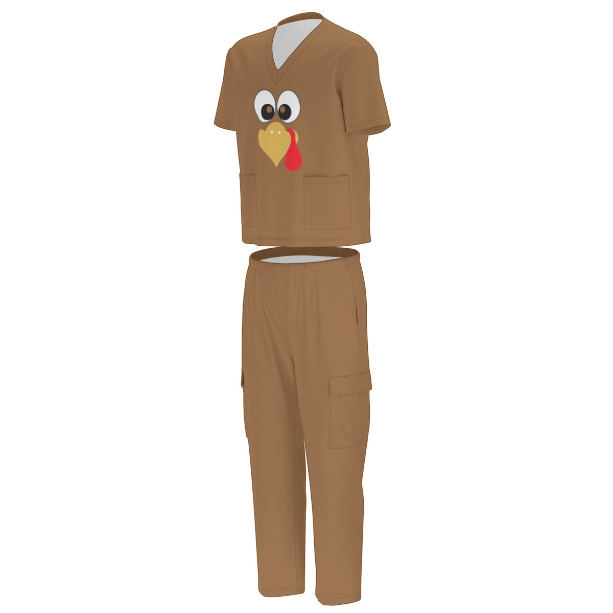 Turkey Costume Scrub Set