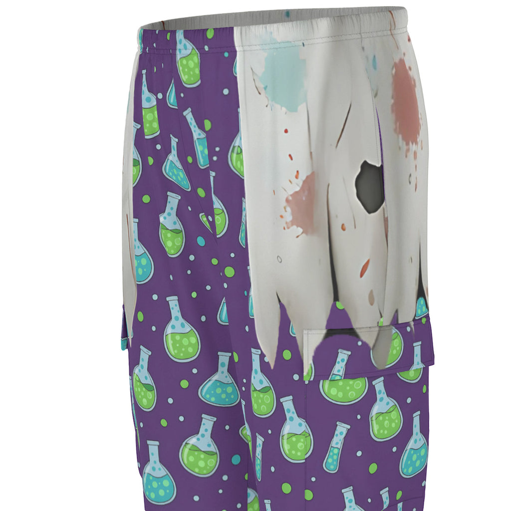 Mad Scientist Costume Scrub Set