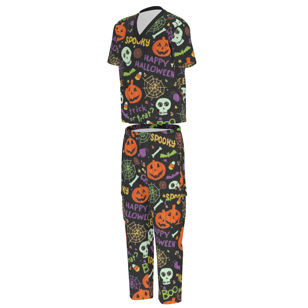 trick or treat halloween scrubs