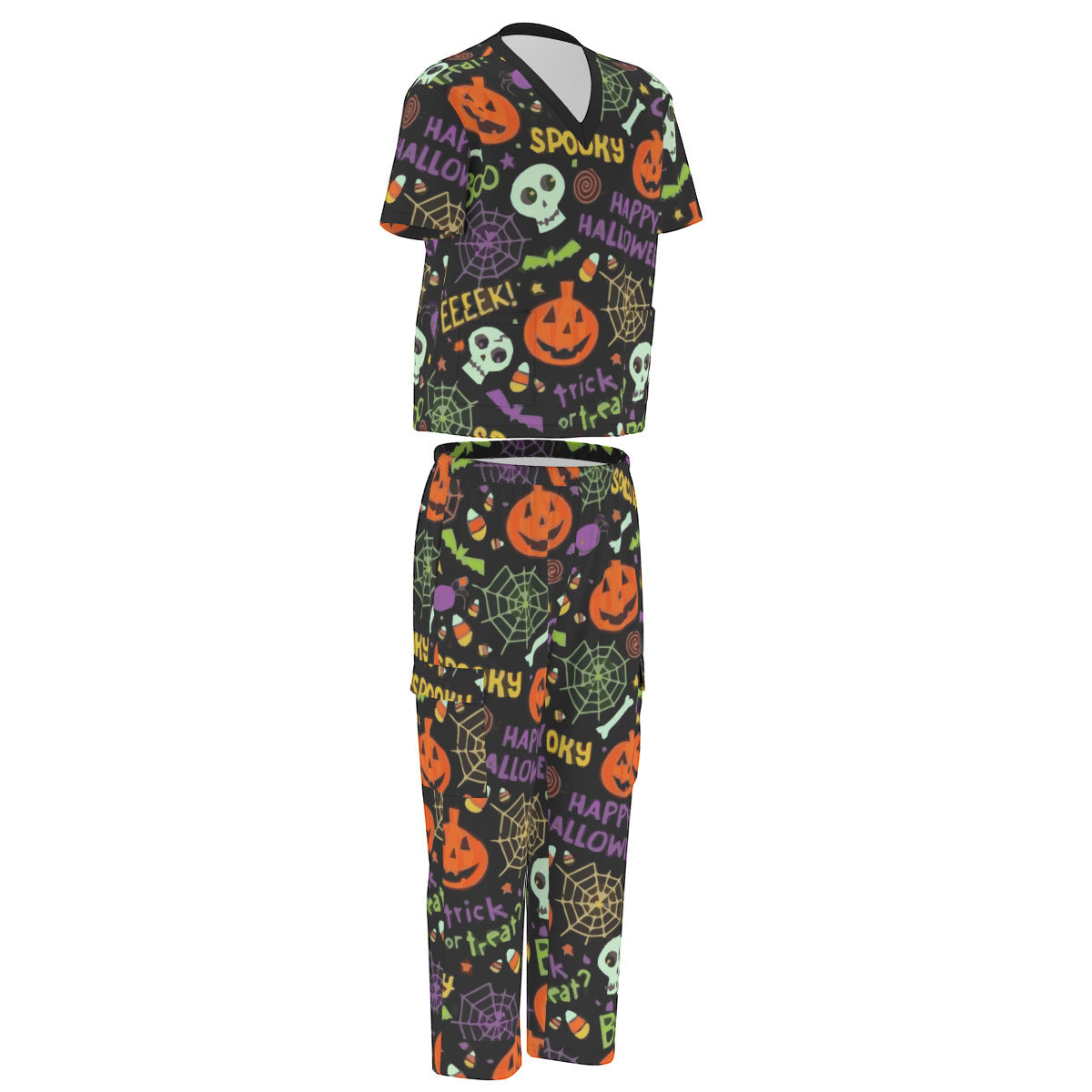 trick or treat halloween scrubs