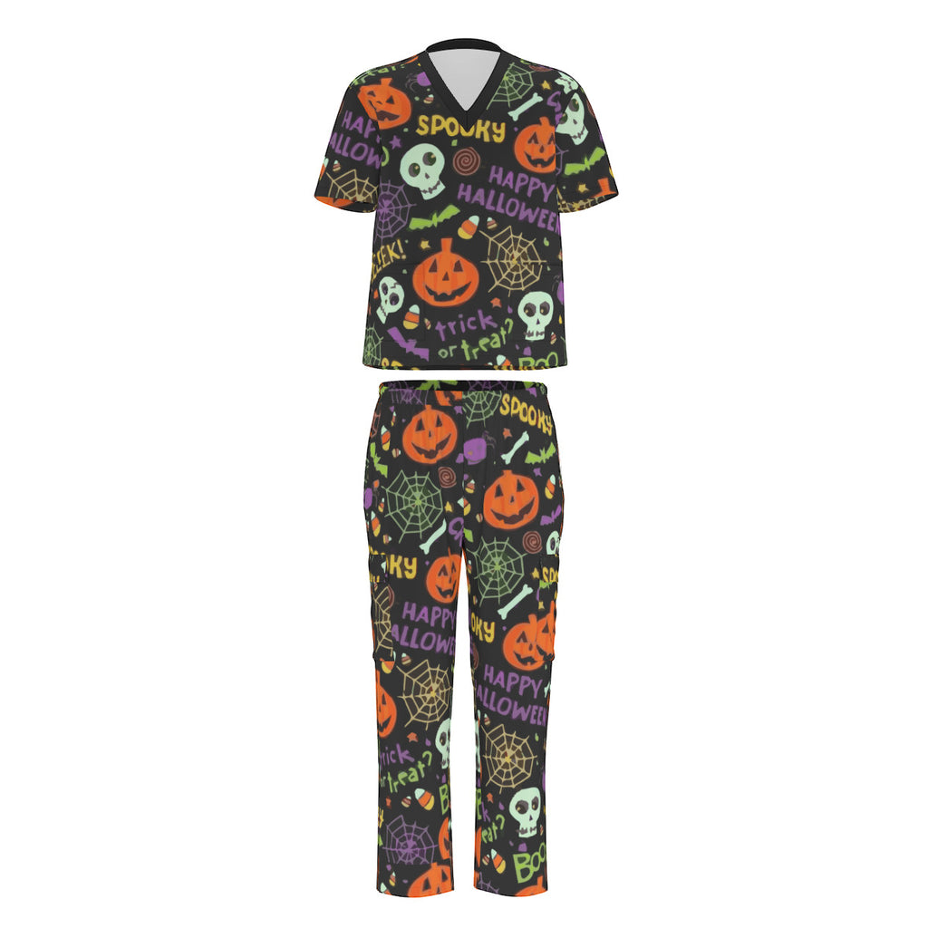 trick or treat halloween scrubs