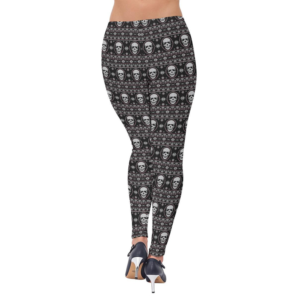 Women's High-Stretch Leggings | Nordic Pattern