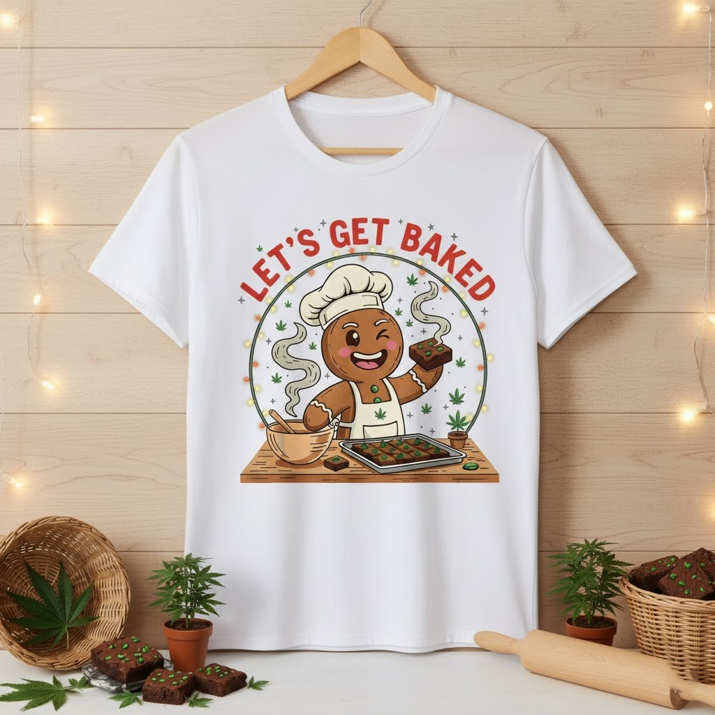 Let's Get Baked Gingerbread T-Shirt